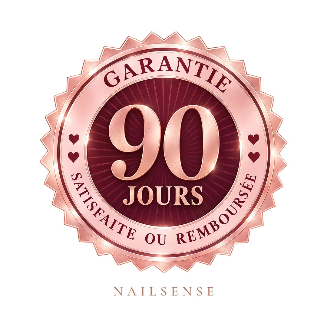 Garantie 90 jours NailSense – satisfaite ou remboursée